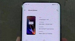 疑似一加7真机图被曝：曲面屏设计