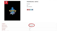 《宝可梦：剑/盾》或于11月16日正式发售