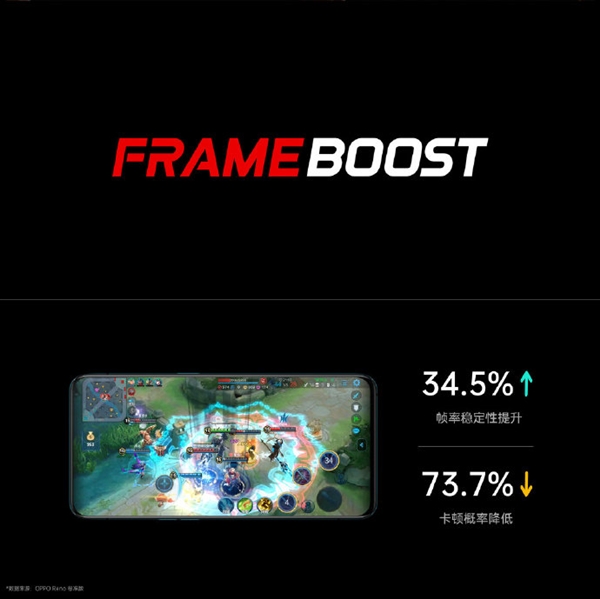 OPPO Reno全系搭载Game Boost 2.0加速引擎