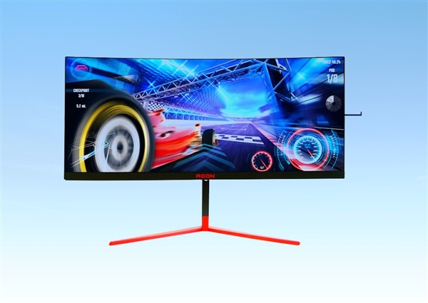 AOC带来4K 200Hz刷新曲面电竞显示器AGON 353