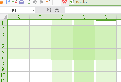 wps选定表格中内容的操作流程