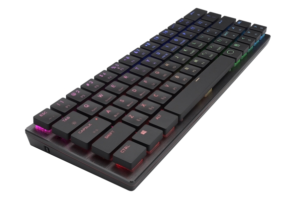 酷冷至尊带来SK621迷你机械键盘：64键