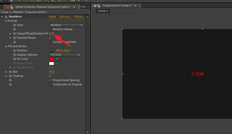 ae制作数字递增效果动画的图文操作