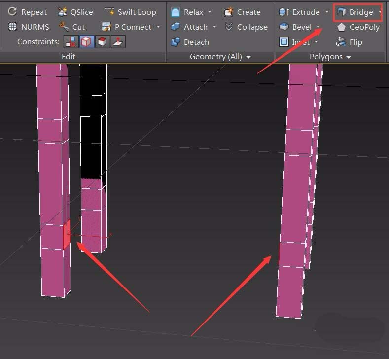 3dsmax创建四角小板凳模型的详细操作