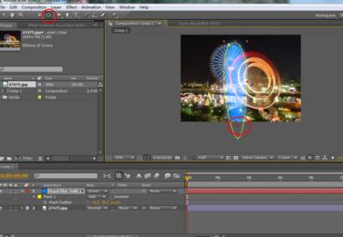 AE打造舞台灯光的详细操作