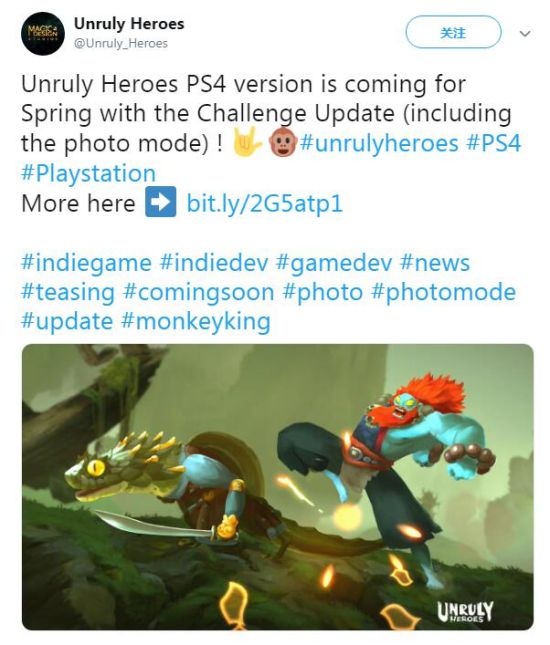 《非常英雄》2019年春季将亮相PS4平台！