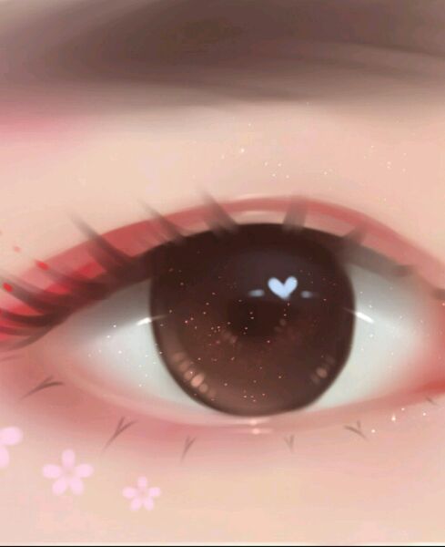 PS仿手绘制作水灵眼睛的详细操作