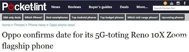 OPPO Reno新机4月24日亮相瑞士：还有5G版