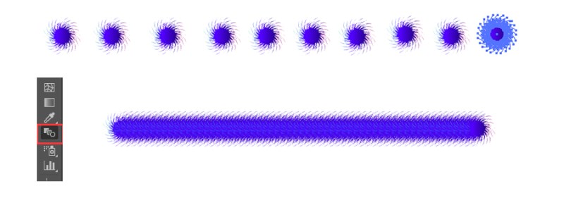 ai制作艺术三维混合效果的图文操作