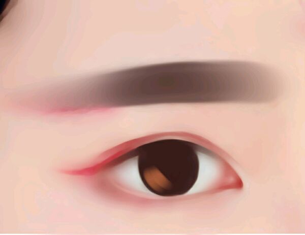 PS仿手绘制作水灵眼睛的详细操作