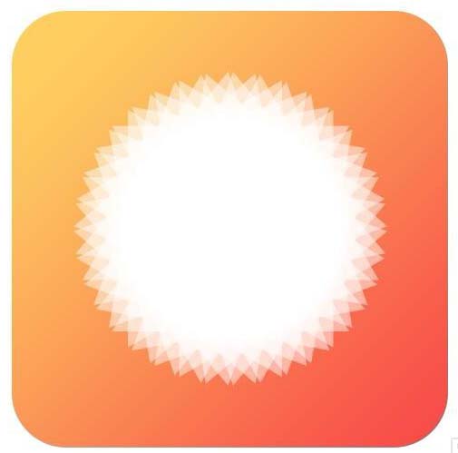 ps制作花朵的操作流程