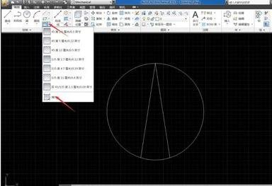 AutoCAD做出指北针的图文操作