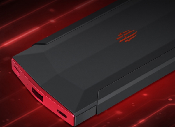 红魔弹夹移动电源登场：黑红配色