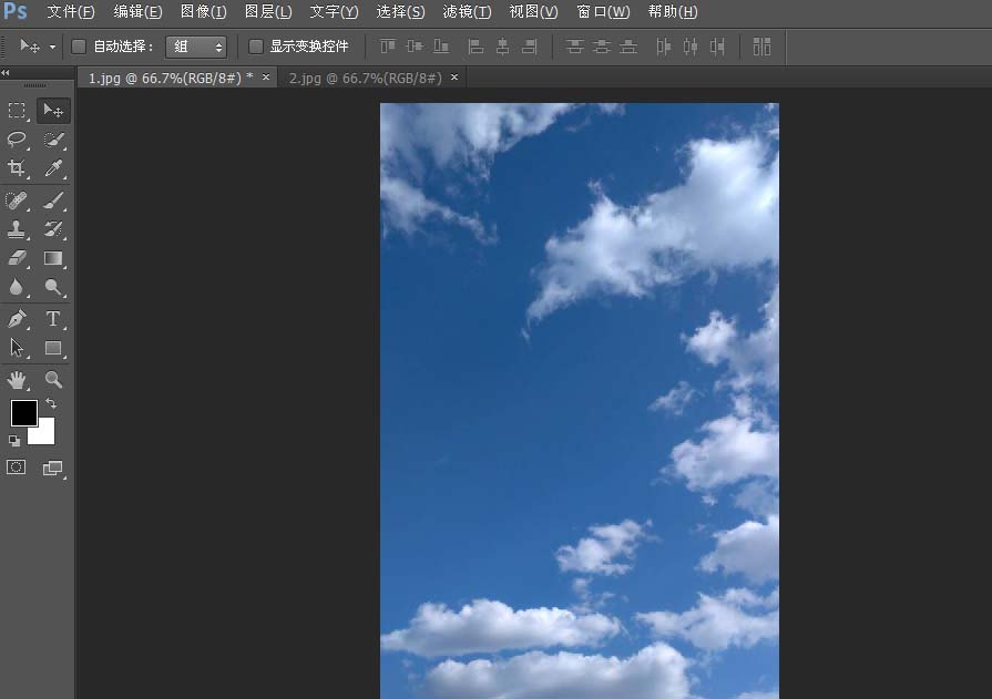 Adobe Photoshop CS6使用匹配颜色调色的操作步骤