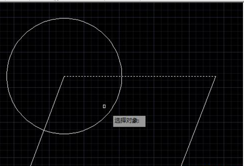 AutoCAD选择性擦掉一段线的简单操作