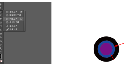 ai做出眼球图案的操作流程