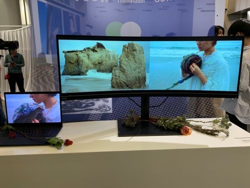 联想ThinkVision P44w亮相：比例32:10