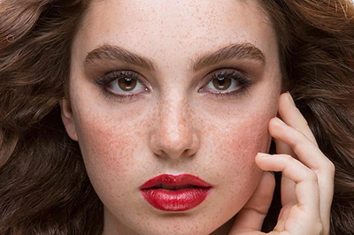 PhotoshopCC去掉雀斑的操作流程