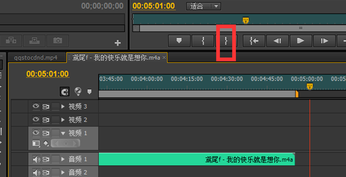 Premiere把音频文件加长的图文操作