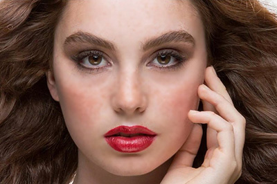 PhotoshopCC去掉雀斑的操作流程