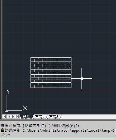 AutoCAD未填充完整的处理操作