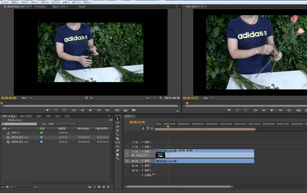 premiere给视频做出球面化效果的操作步骤