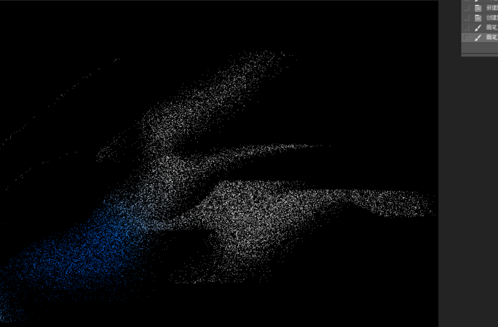 PS制作颗粒状效果的图文操作