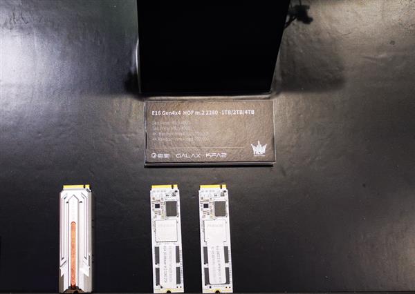 影驰发PCIe 4.0硬盘：容量8TB