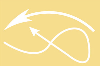 Photoshop绘画出弯曲箭头的具体操作方法