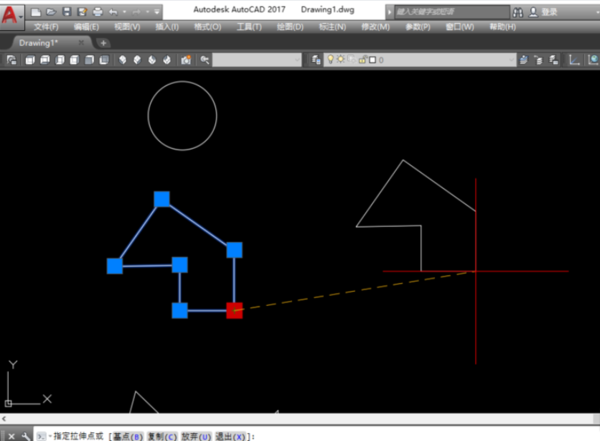 cad移动图形的详细操作