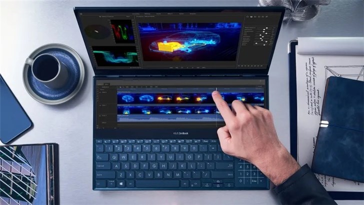 华硕旗下ZenBook Pro Duo上线：支持手写笔