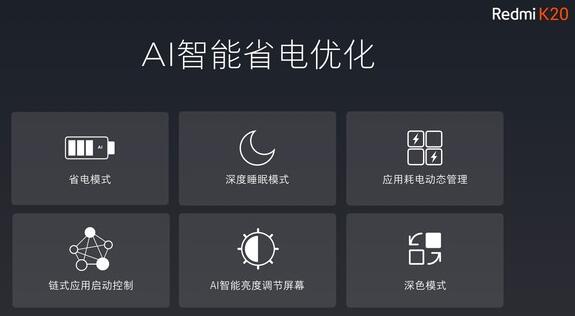 Redmi K20用上AI省电技术 续航表现赞！