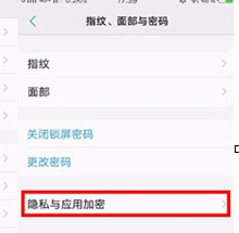 vivoz3x加密应用的相关操作介绍