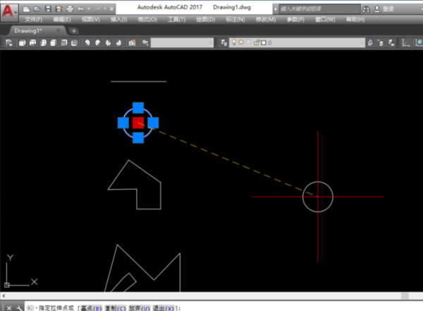 cad移动图形的详细操作