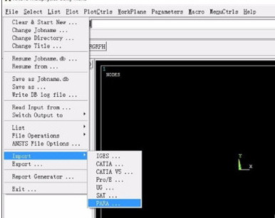Ansys导入模型的具体操作方法