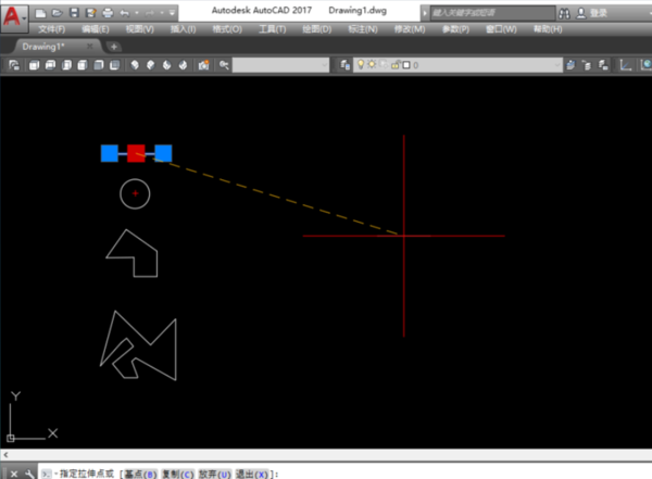 cad移动图形的详细操作