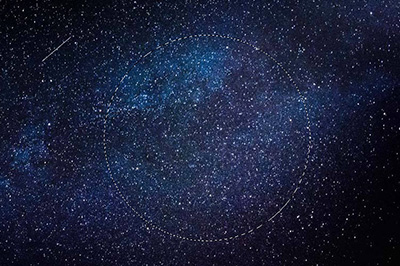 Photoshop制作出旋转星空的具体操作方法