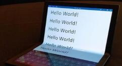 微软秀出双屏Surface原型机