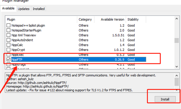 Notepad++进行ftp/sftp远程编辑的图文操作方法