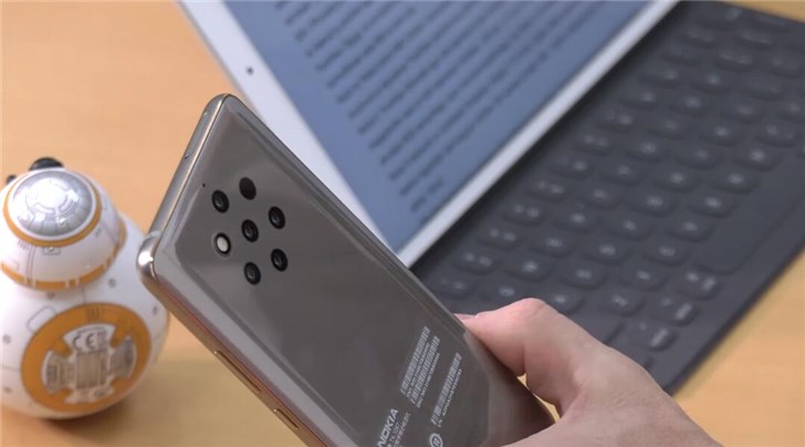 诺基亚9 PureView将提供灰色版