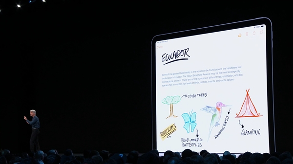 苹果全新iPadOS上线：加入新触控功能