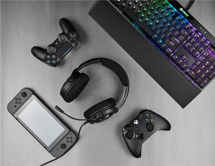 美商海盗船迎来HS35游戏耳机