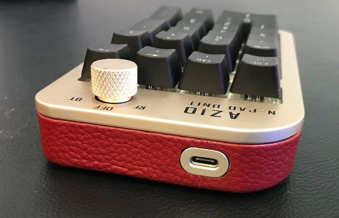 Azio推个性机械键盘 旋钮式开关