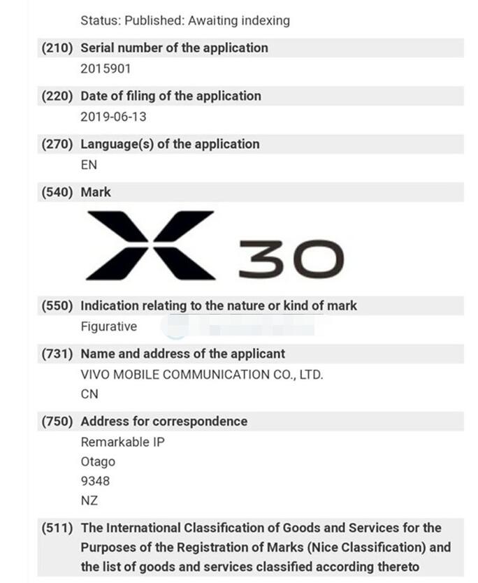 新设备vivo X30可能使用骁龙710