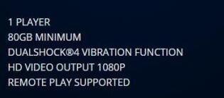 《赛博朋克2077》PS4版容量80GB起！