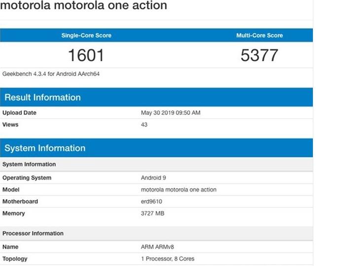 曝Moto One新机使用三星处理器