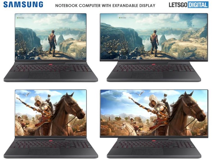 三星笔记本设计专利 轻松伸长屏幕