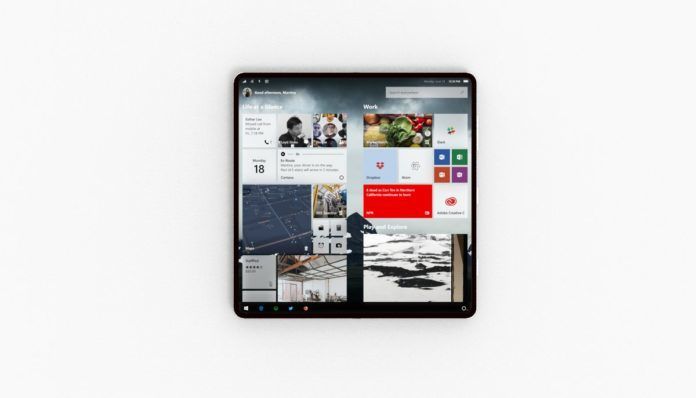 新专利显露了微软对可折叠Windows设备的新构想