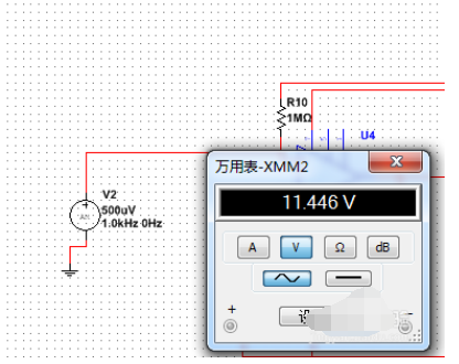 multisim14里仿真放大电路的操作步骤