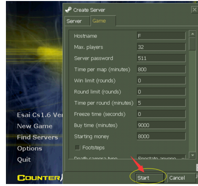 cs1.6英文版消除脚步声的操作介绍